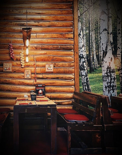 Dining area of Babushka's - Hyde Park