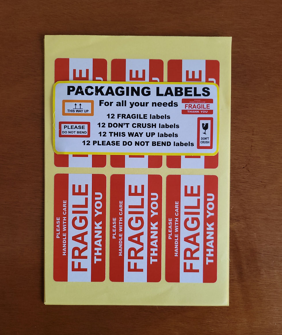 packaging labels