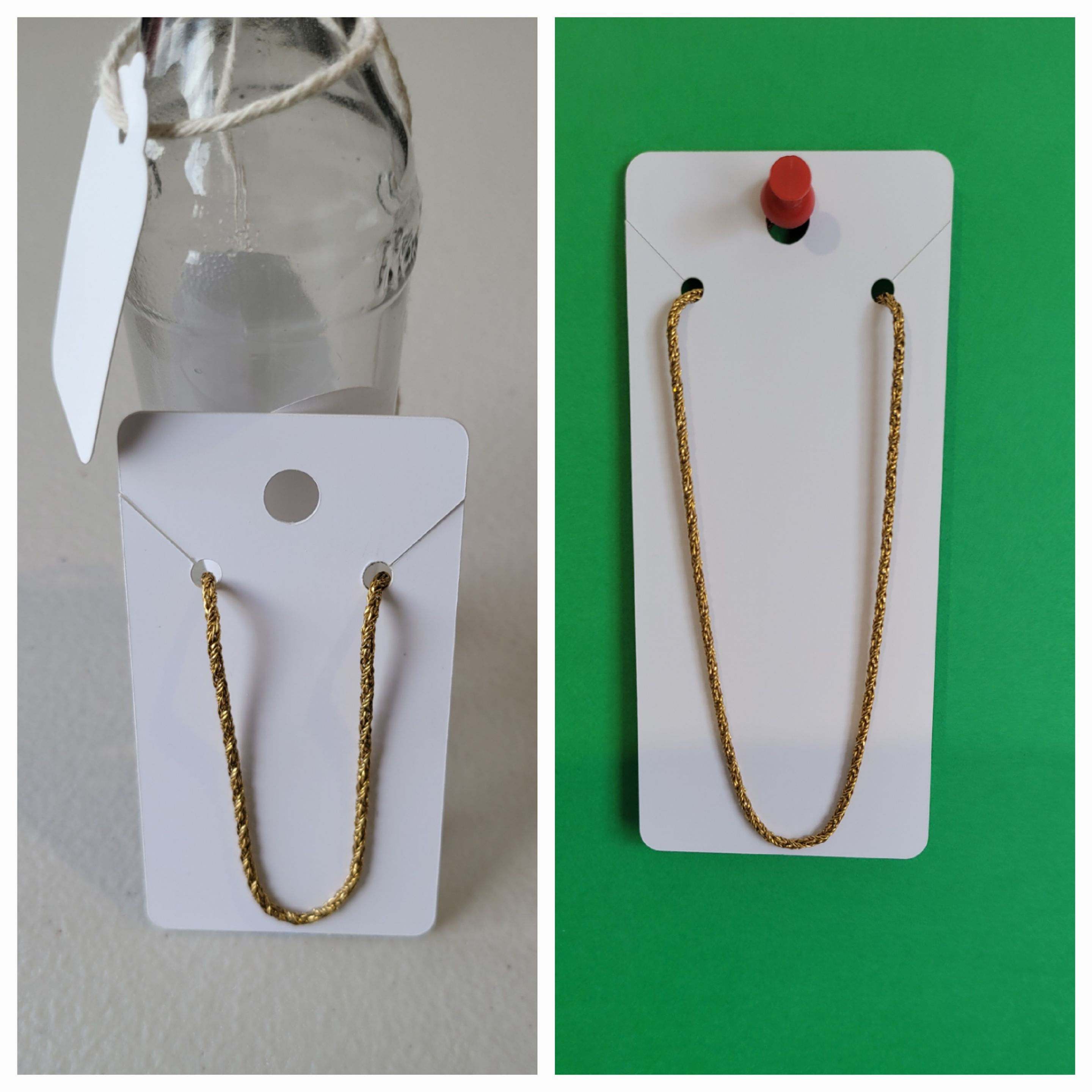 Necklace cards