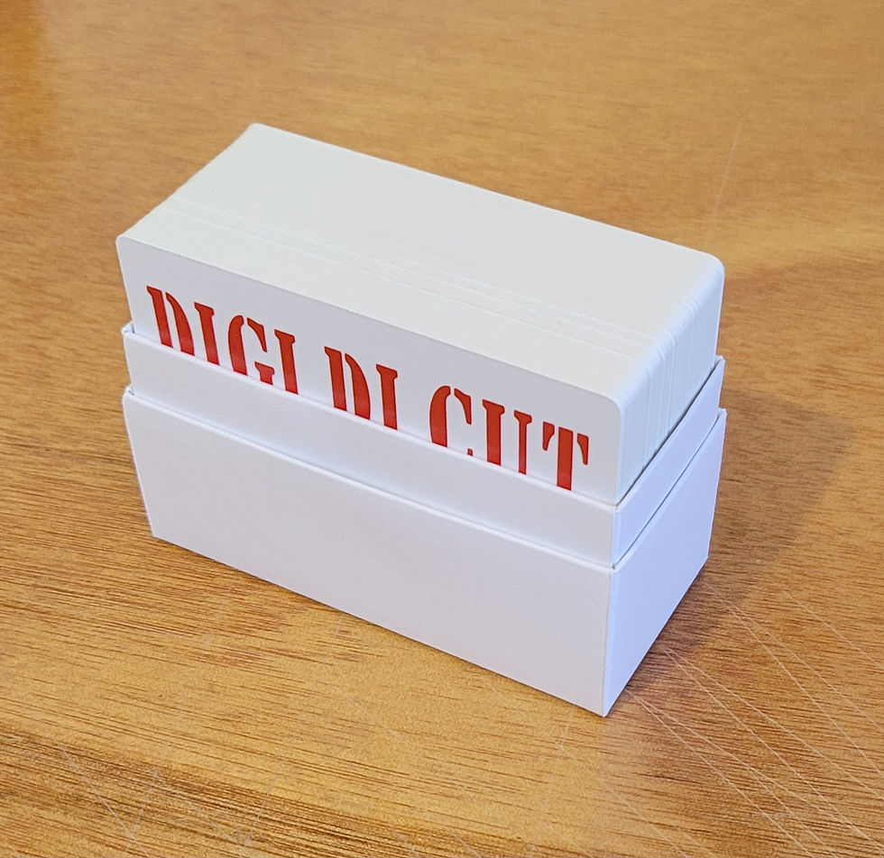 Thumbnail: custom printed cards