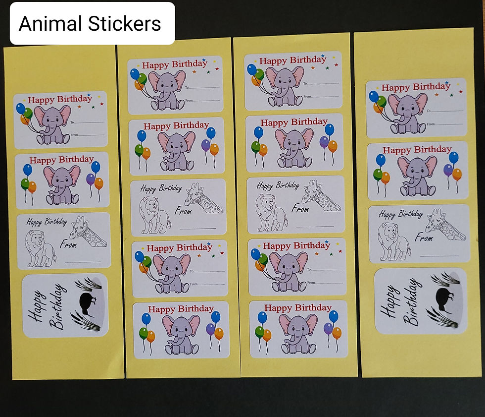 Thumbnail: animal labels
