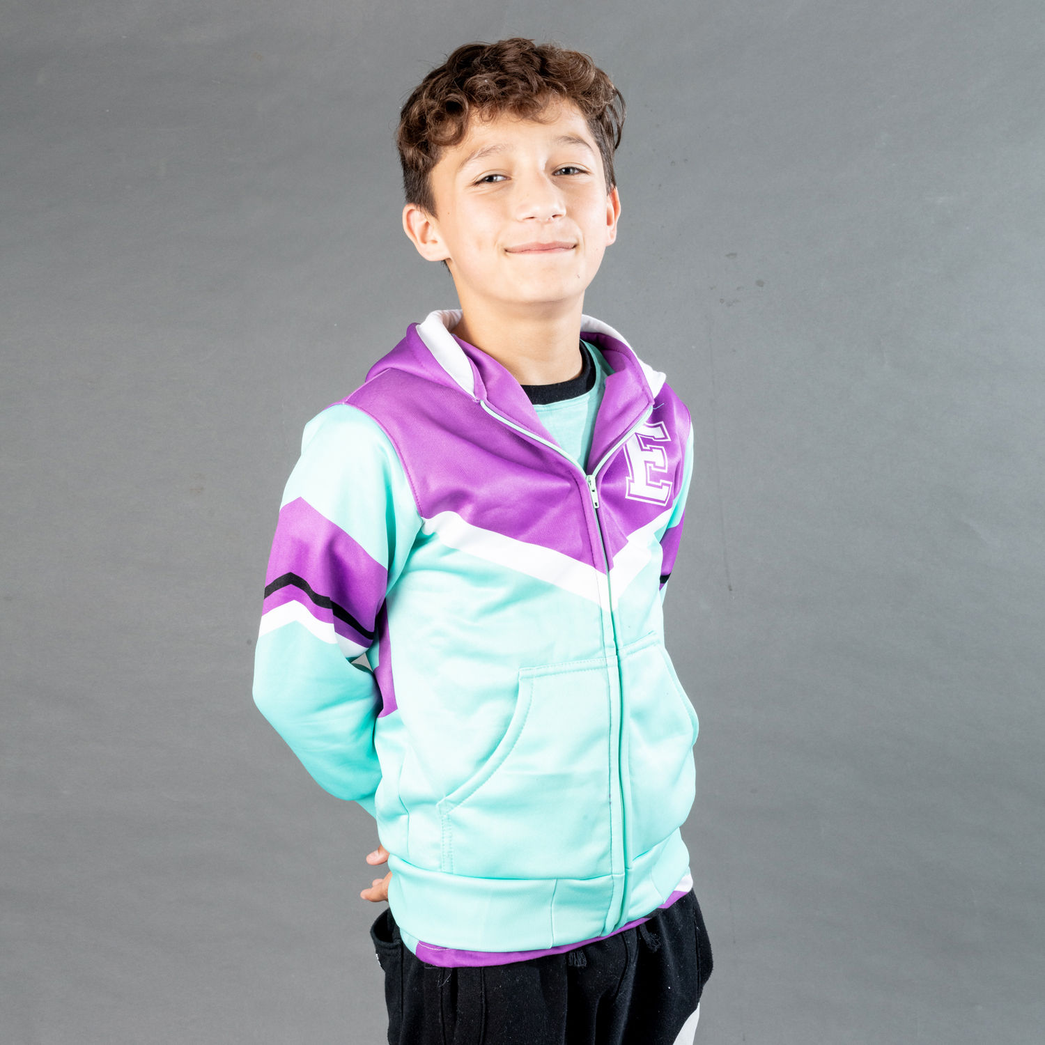 CAMPERA SUBLIMADO AQUAMARINE