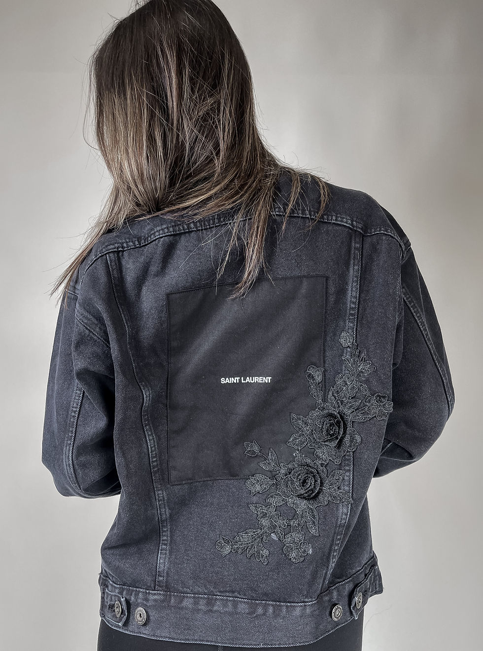 Thumbnail: All Black Everything Denim Jacket