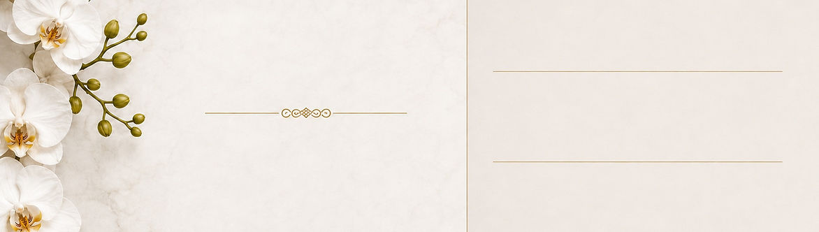 A crem colered decorative background with gold emblishments.