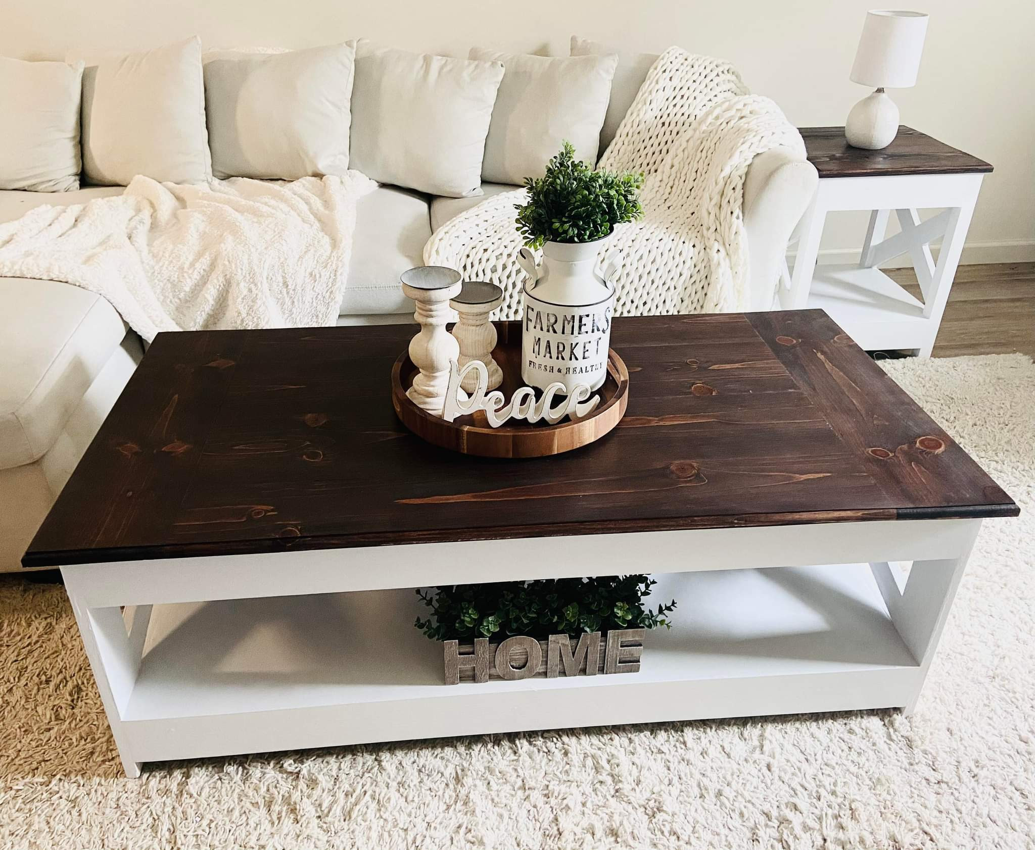 Farmhouse coffee table 