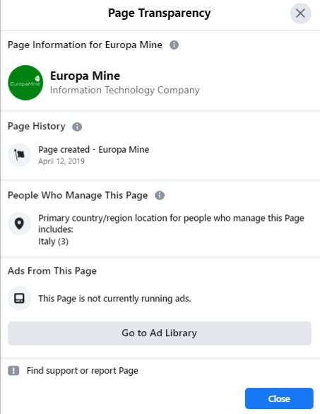 europamine fake