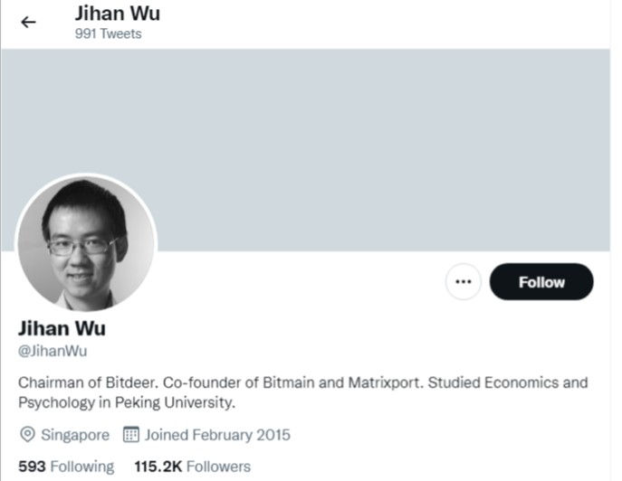 Bitdeer jihan wu
