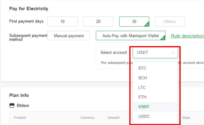 matrixport account