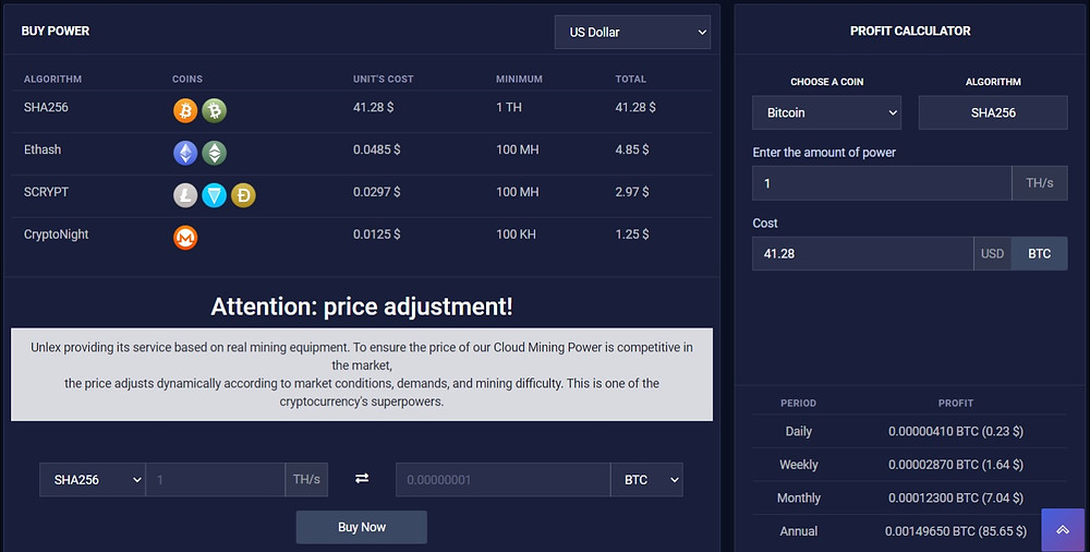 unlex buy