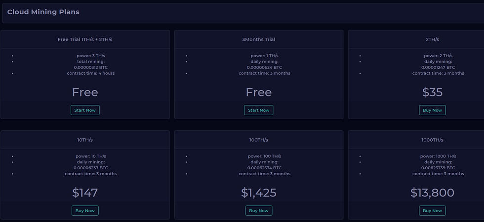 Mid-mining offer