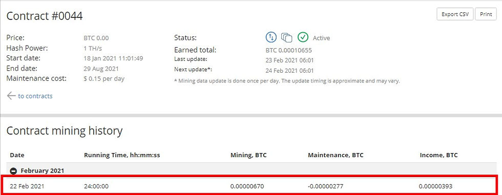 hashing24 profit