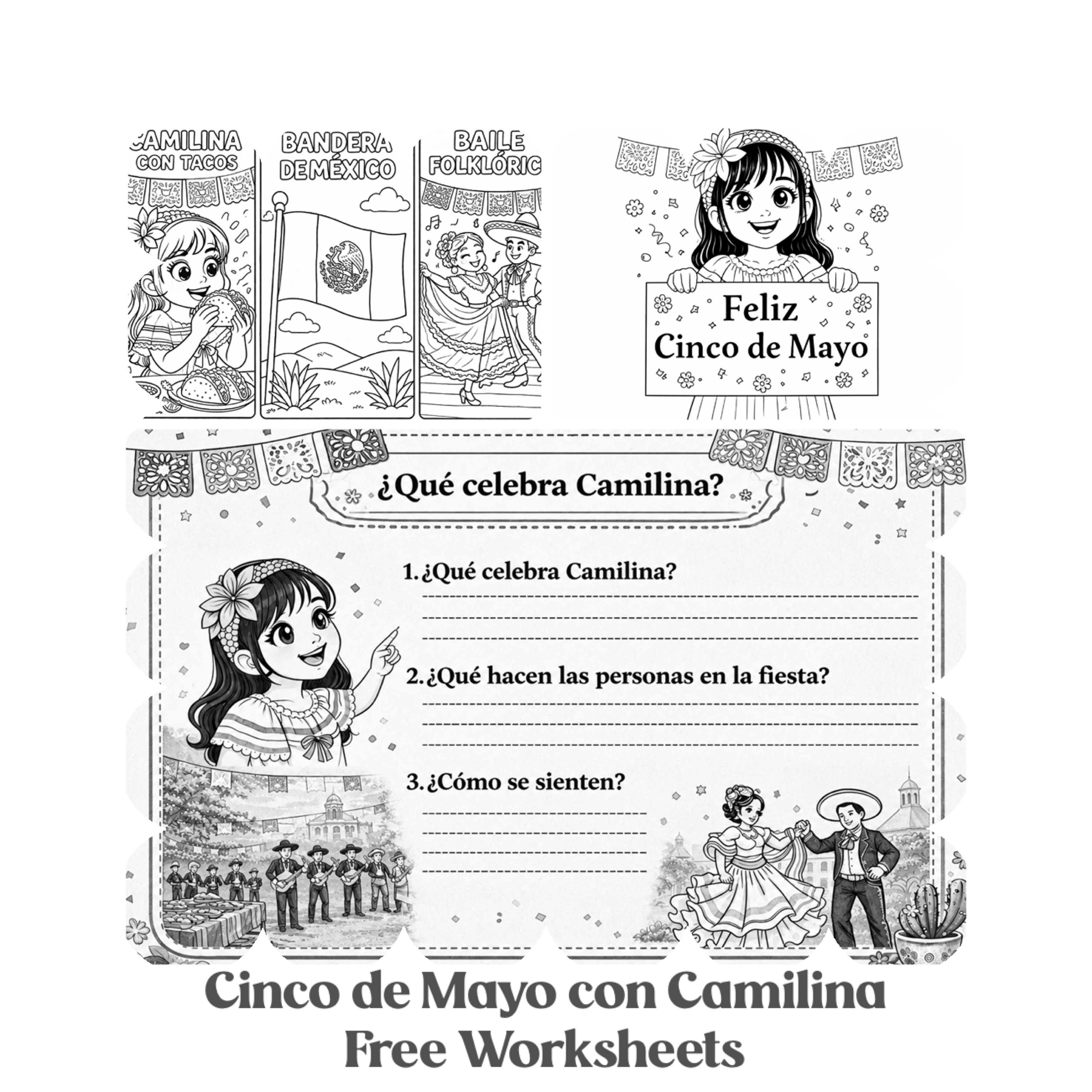 Cinco de Mayo Worksheets