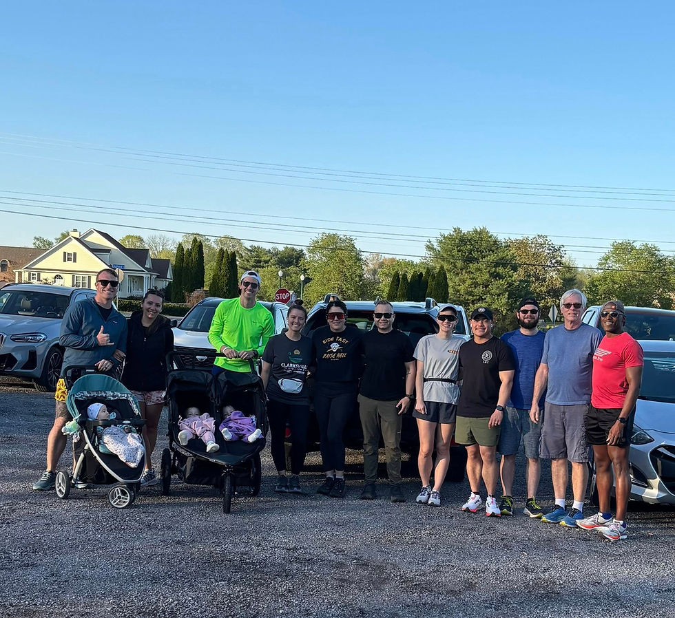 April Weakley Park and Thirsty Goat Popup Run