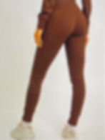 Miniatura: High Waist Banded cuffs Jogger pants leggings 
