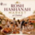 Rosh Hashanah Market at Chabad