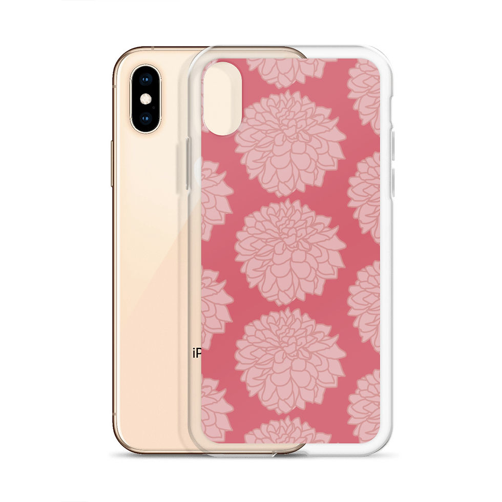 Thumbnail: Pink Floral iPhone Case