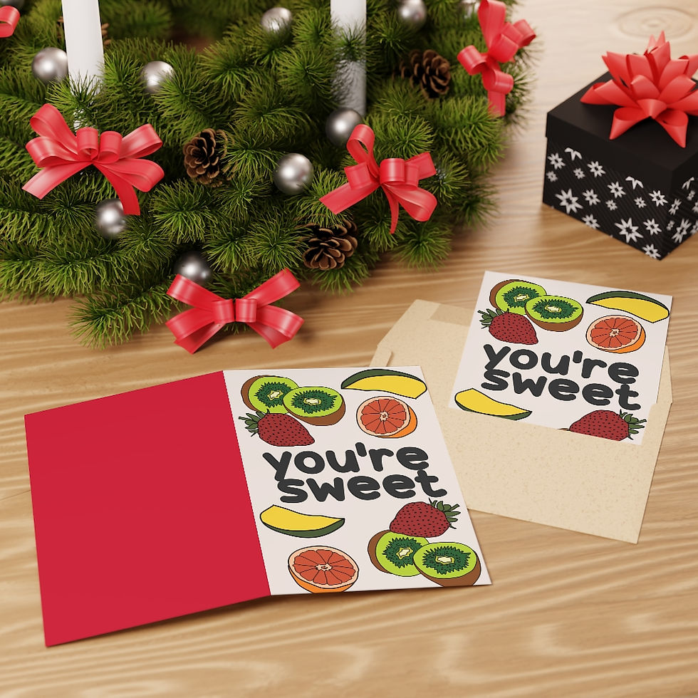 Thumbnail: You're Sweet! Greeting Cards (1 or 10-pcs)