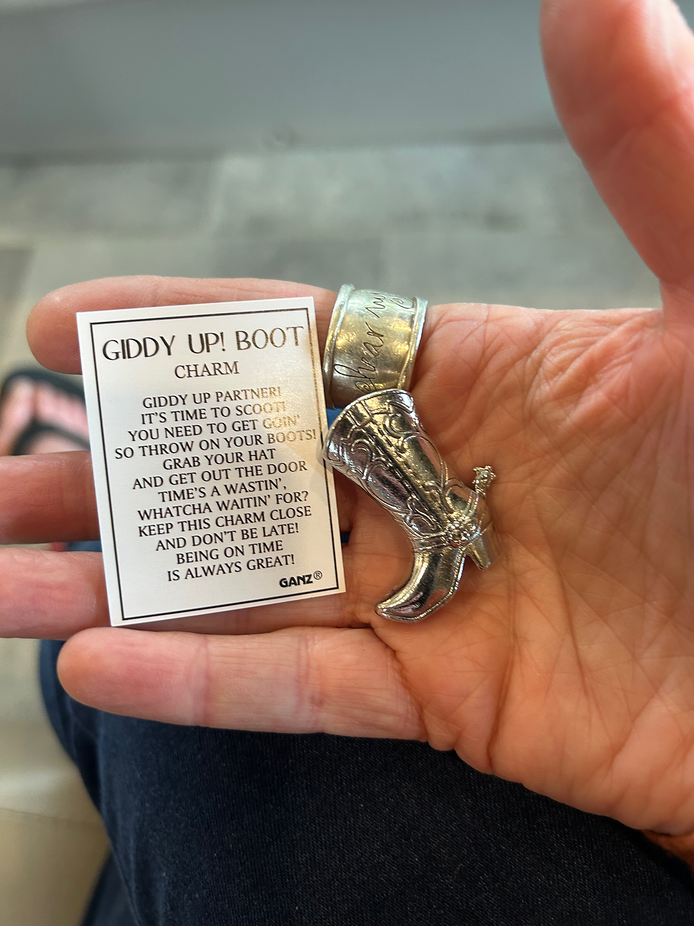 A Liberty Walkin' memento for Bob.