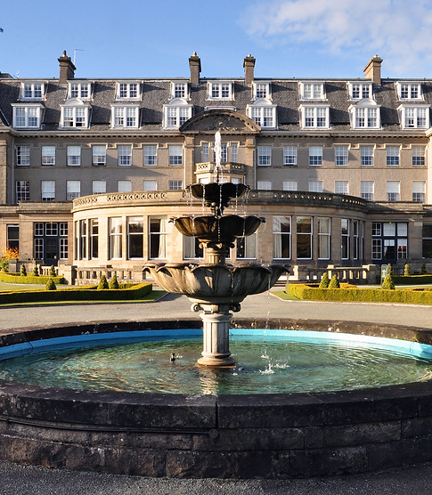 Gleneagles Hotel near powis house estate