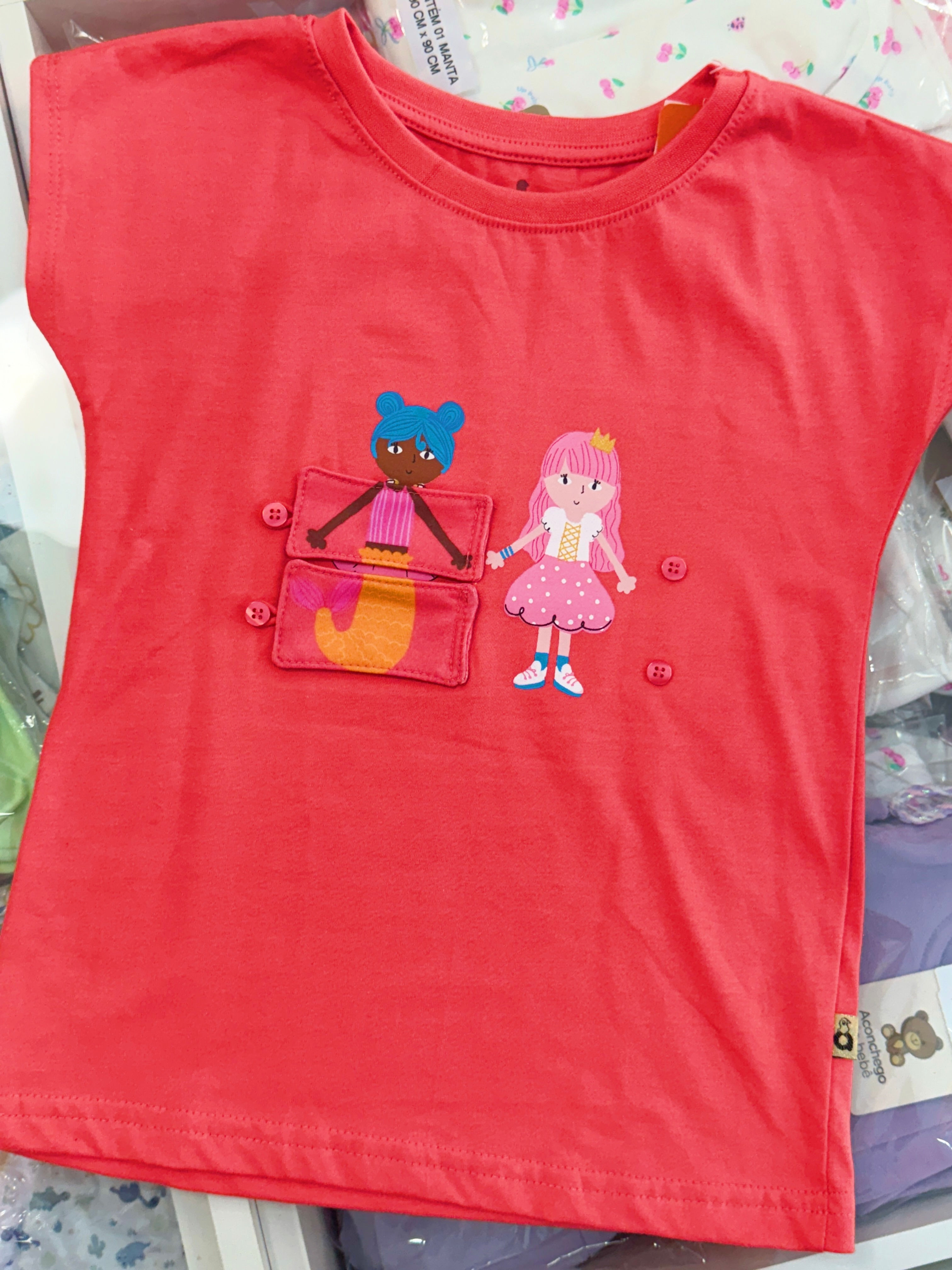 Blusa Casa De Sereia Alphabeto 