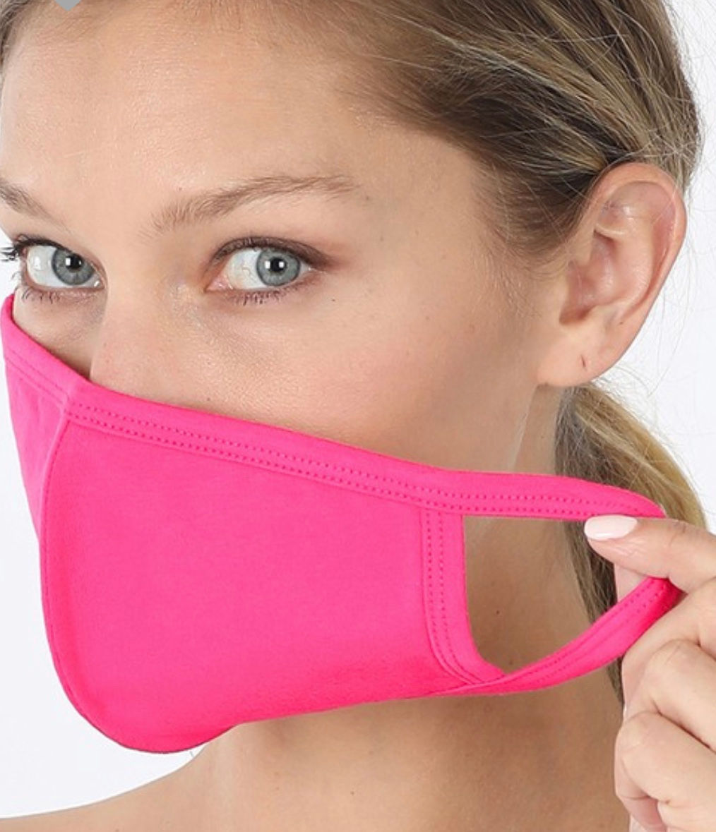 Washable Cotton Filter Pocket Mask
