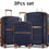 Miniature : S/M/L KONO hand luggage Suitcase Lightweight Polypropylene 4 Spinner wheels Hard