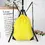 Miniature : Waterproof Foldable Gym Bag Bundle Pocket Fitness Backpack Drawstring Shop Pocke