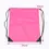 Miniature : Waterproof Foldable Gym Bag Bundle Pocket Fitness Backpack Drawstring Shop Pocke