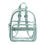 Miniature : Cute Women Large Capacity Backpack Preppy Multi-Pocket PVC Female Schoolbag for 