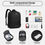 Miniature : Kono Travel Backpack 45x36x20 cm, 30L, Laptop bag, Weekend bag, for Easyjet, ide