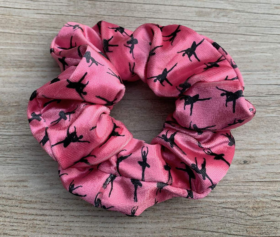 pink scrunchie
