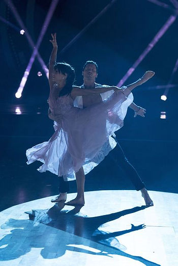 Jenna Johnson & Val Chmerkovskiy Dancing