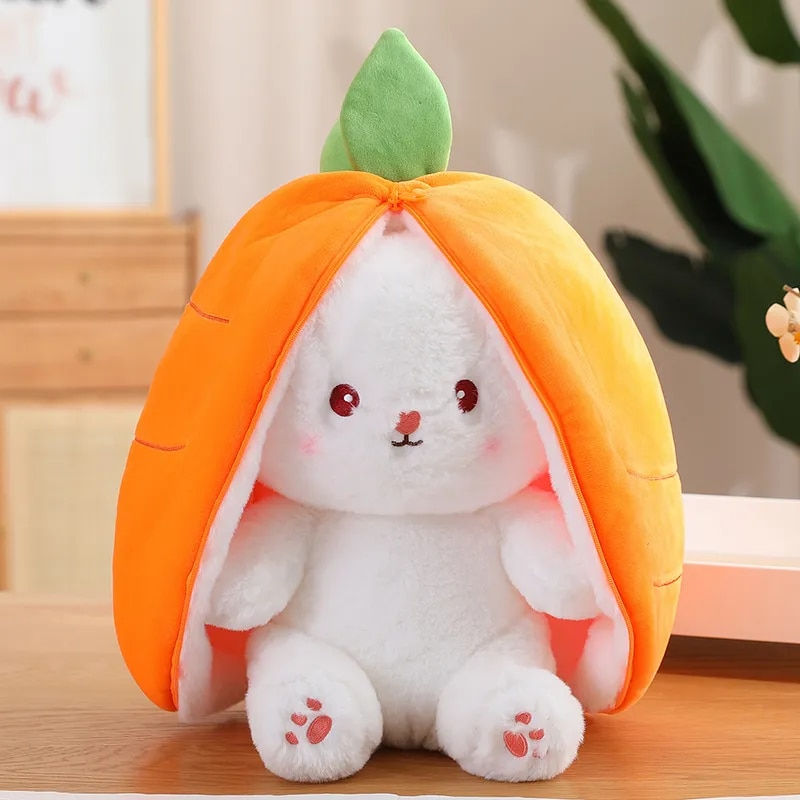 Thumbnail: Strawberry & Carrot Bunny Rabbit Nesting Plush