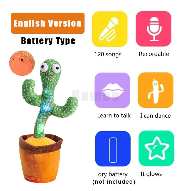 Thumbnail: Rechargeable Dancing Cactus 