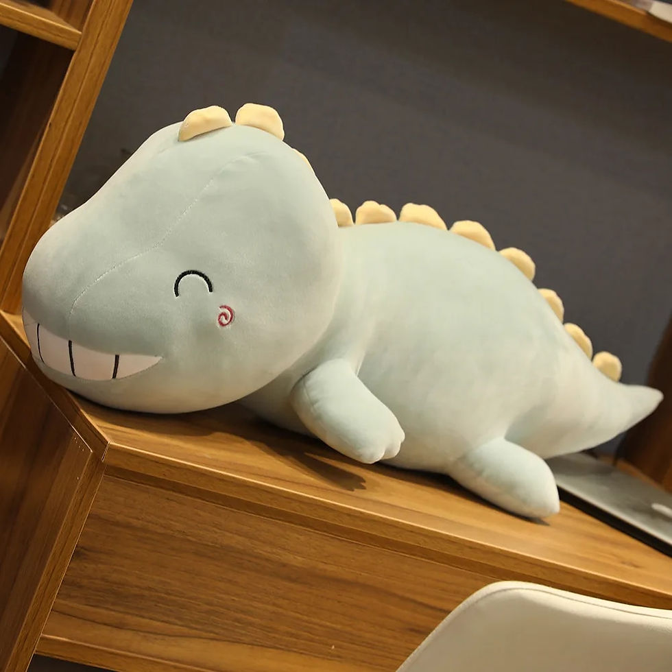 Thumbnail: Green Dinosaur Plushie 