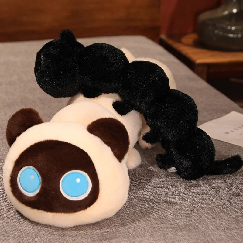 Thumbnail: Big Caterpillars Cat Plush Pillow