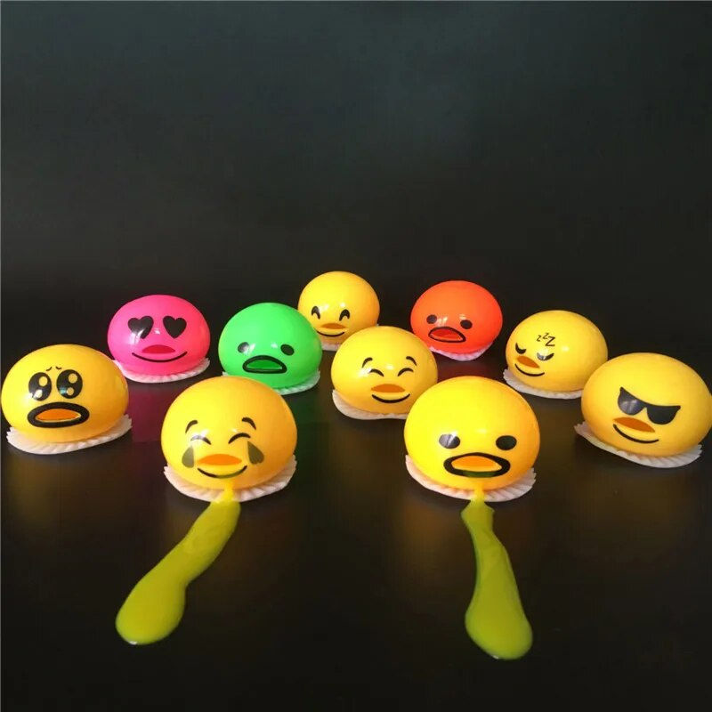 Thumbnail: Squishy Puking Egg Yolk Stress Ball