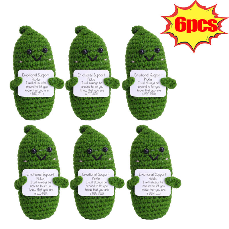Thumbnail: Emotional Support Crochet Pickle