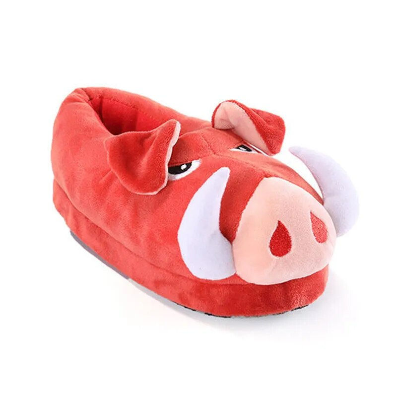 Thumbnail: Animal Plush Slippers 