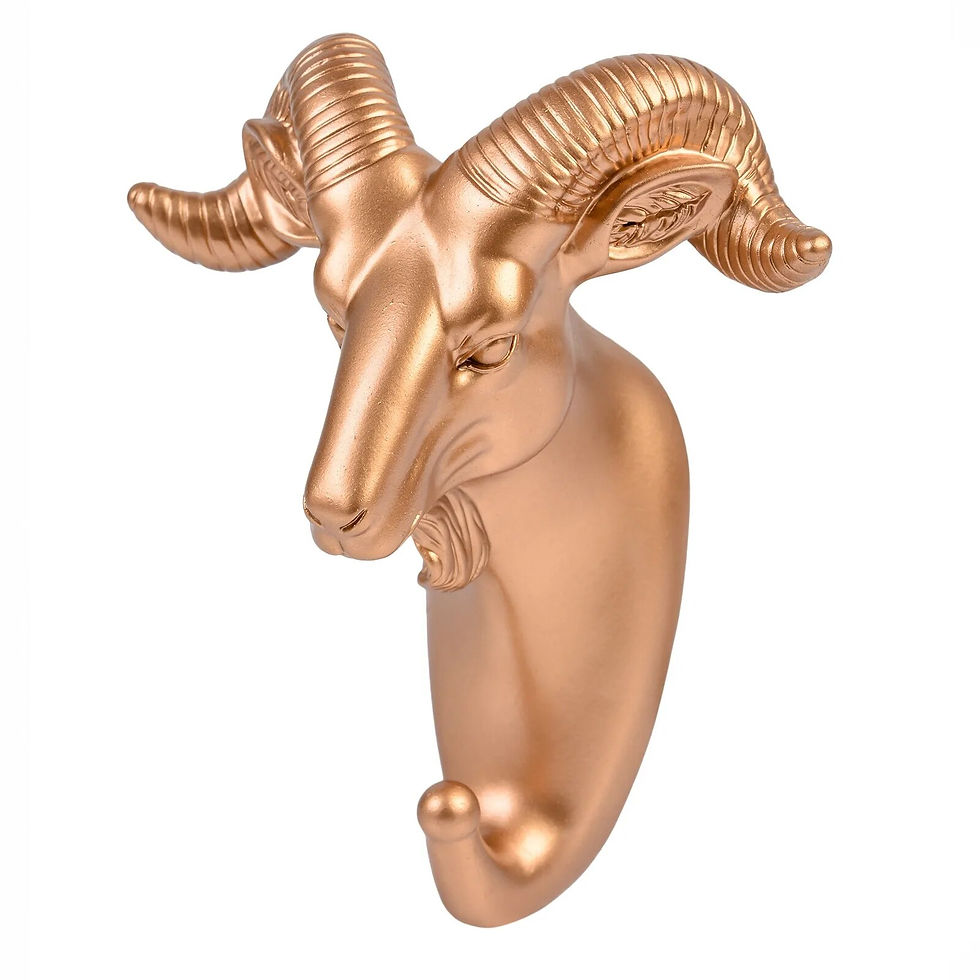 Thumbnail: Animal Head Wall Hanging Hook 
