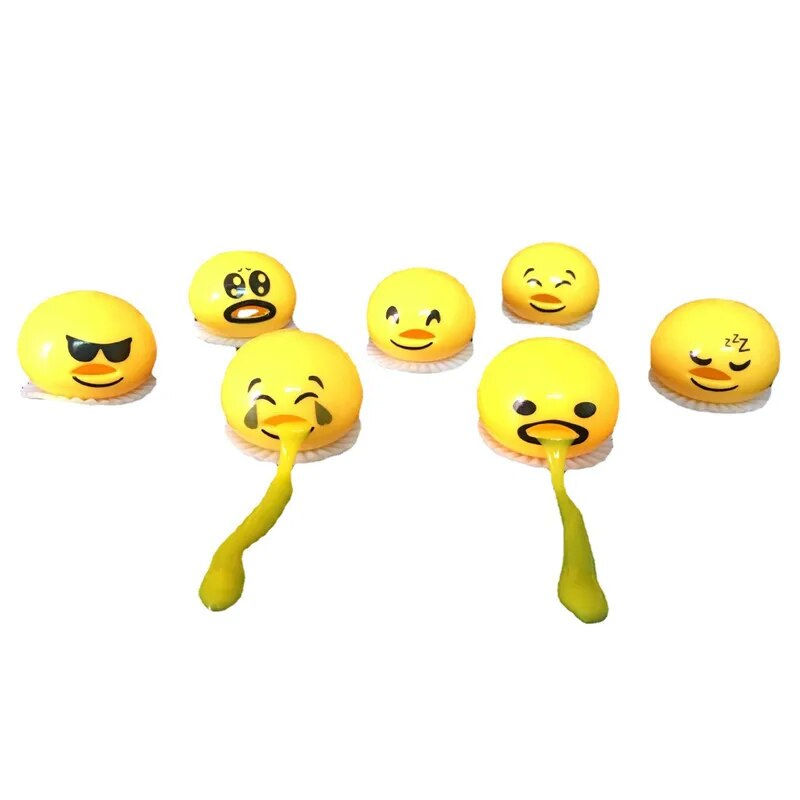 Thumbnail: Squishy Puking Egg Yolk Stress Ball