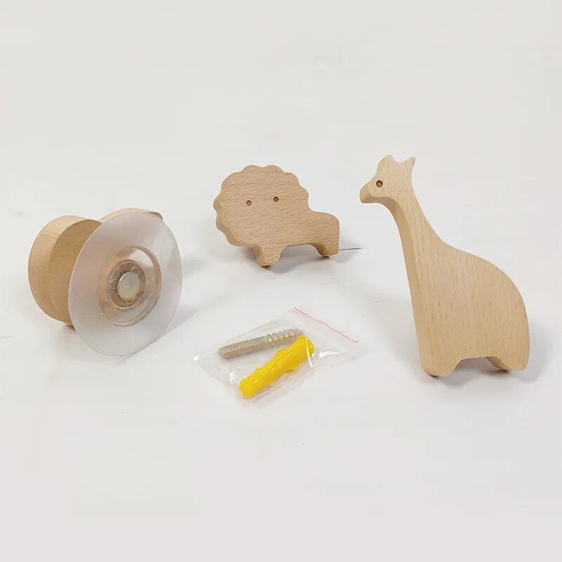 Thumbnail: Wooden Animal Hooks 