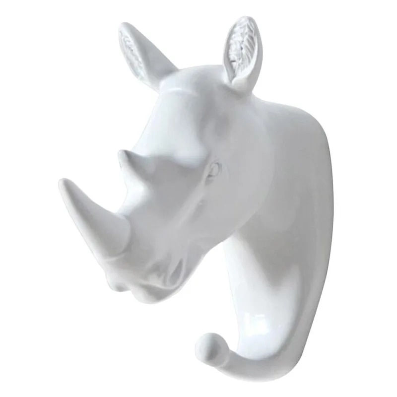 Thumbnail: Animal Head Wall Hanging Hooks