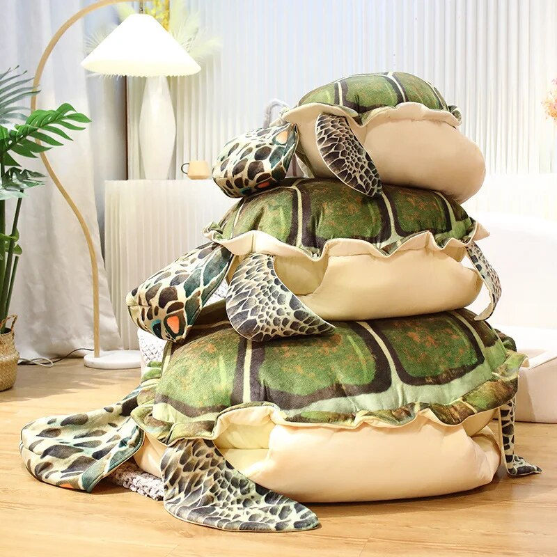 Thumbnail: Wearable Turtle Shell Plushie