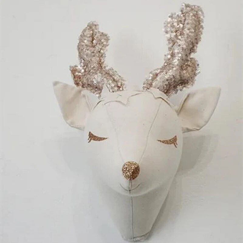 Thumbnail: Animals Head Room Decor Plush 