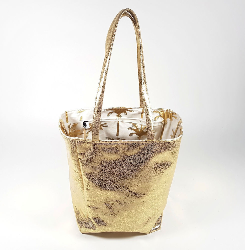 "Ledershopper gold Nr. 122"