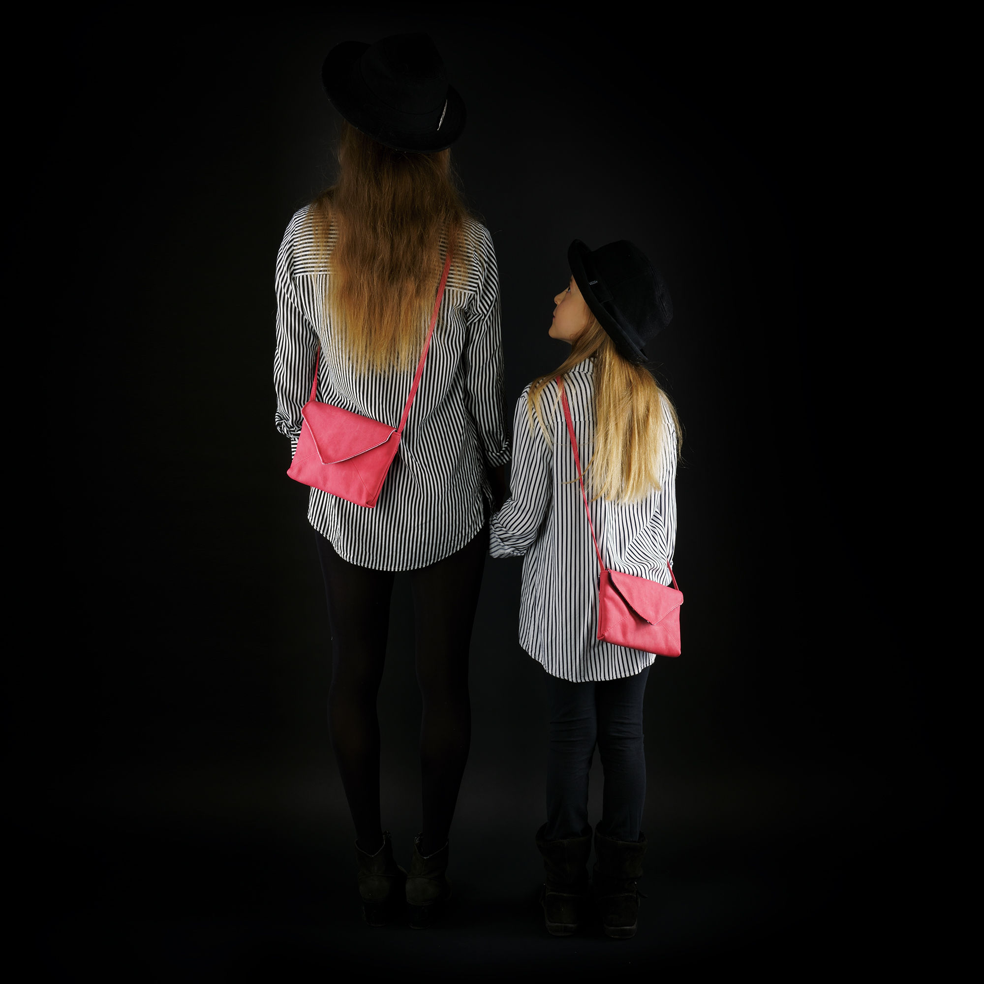 Umhängetäschli "Lettre d'amour rot"