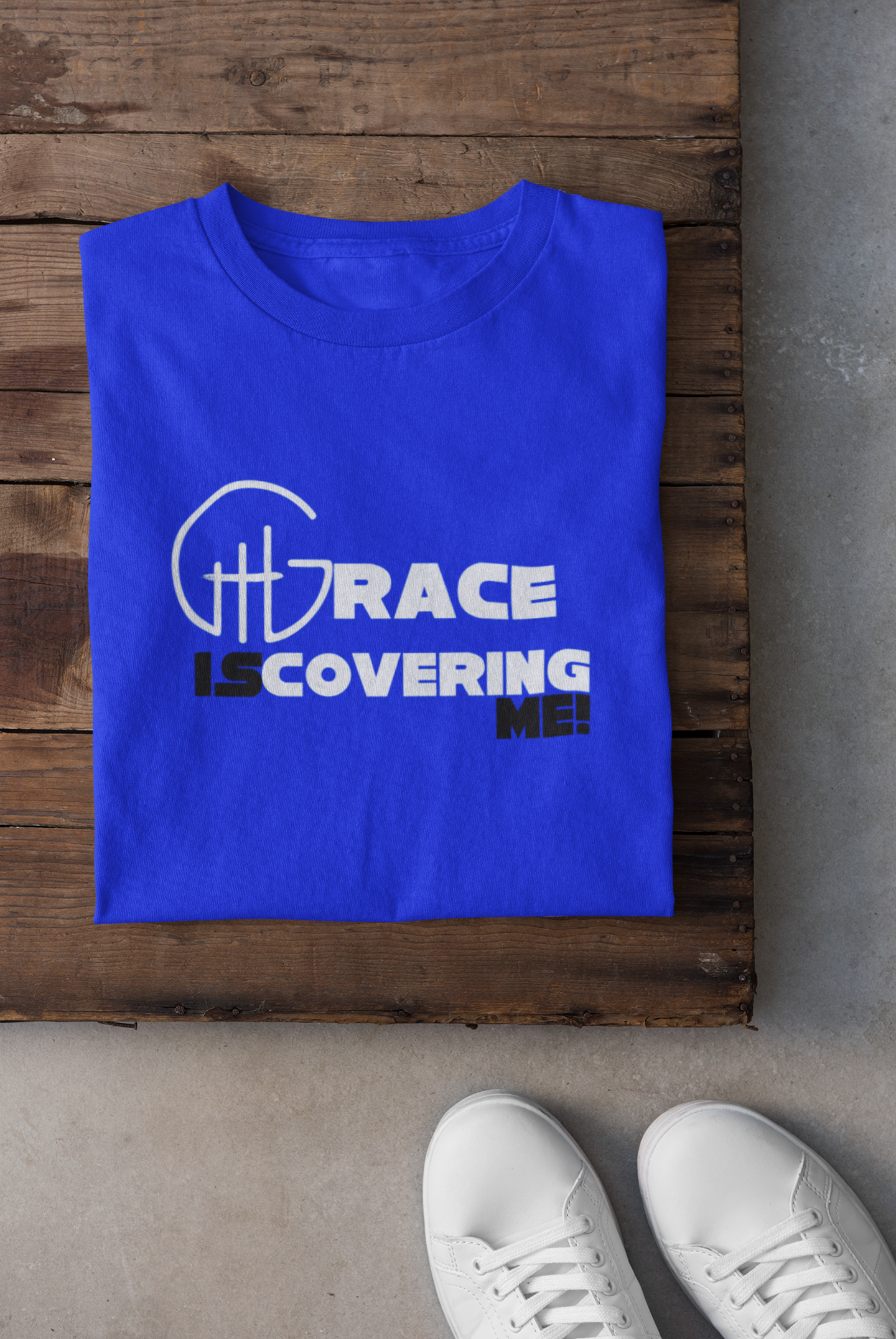 Blue Grace Is Covering Me
