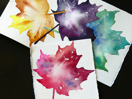 Simple Wet on Wet in Watercolours