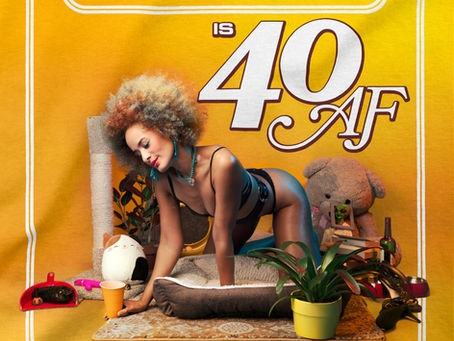 Announcing new comedy album: 'CALISE HAWKINS IS 40 AF' out Aug 14 on Blonde Medicine